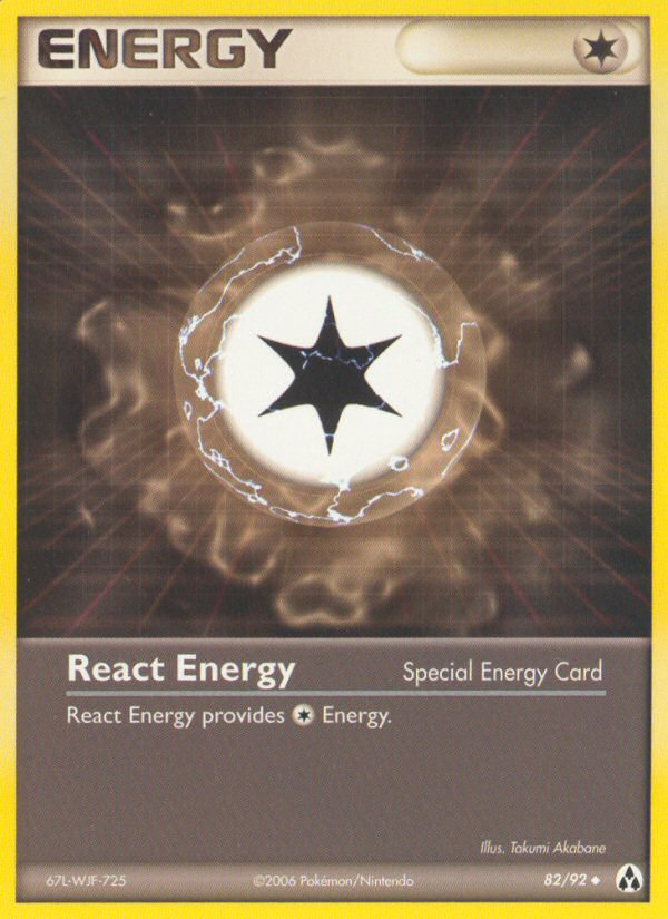 React Energy (82/92) [EX: Legend Maker] | Galaxy Games LLC