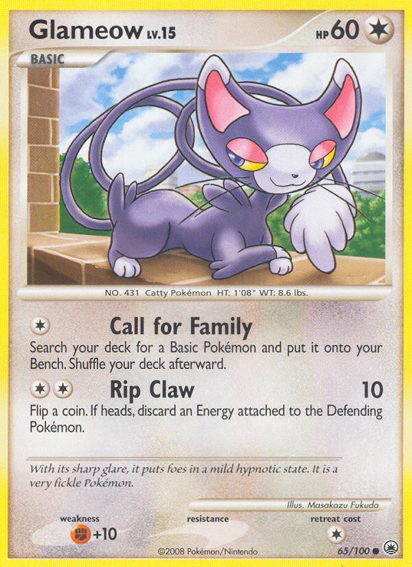 Glameow (65/100) [Diamond & Pearl: Majestic Dawn] | Galaxy Games LLC