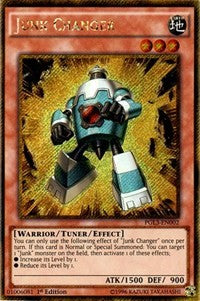 Junk Changer [PGL3-EN002] Gold Secret Rare | Galaxy Games LLC