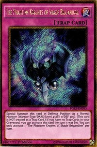 The Phantom Knights of Shade Brigandine [PGL3-EN015] Gold Secret Rare | Galaxy Games LLC