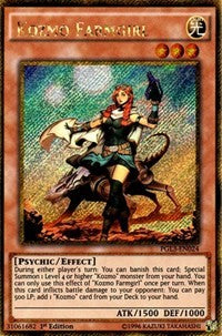 Kozmo Farmgirl [PGL3-EN024] Gold Secret Rare | Galaxy Games LLC