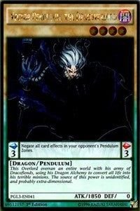 Vector Pendulum, the Dracoverlord [PGL3-EN041] Gold Rare | Galaxy Games LLC
