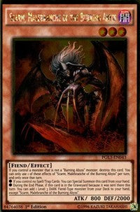 Scarm, Malebranche of the Burning Abyss [PGL3-EN043] Gold Rare | Galaxy Games LLC