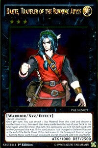 Dante, Traveler of the Burning Abyss [PGL3-EN077] Gold Rare | Galaxy Games LLC