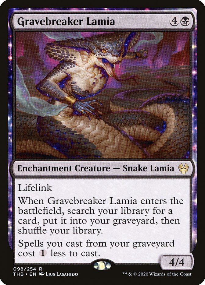 Gravebreaker Lamia [Theros Beyond Death] | Galaxy Games LLC