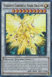 Stardust Chronicle Spark Dragon [YF09-EN001] Ultra Rare | Galaxy Games LLC