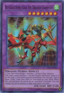 Sky Galloping Gaia the Dragon Champion [MIL1-EN010] Super Rare | Galaxy Games LLC