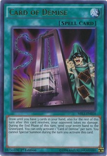 Card of Demise [MIL1-EN014] Ultra Rare | Galaxy Games LLC