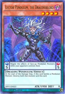 Lector Pendulum, the Dracoverlord [SHVI-EN023] Ultra Rare | Galaxy Games LLC