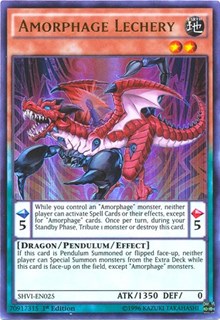 Amorphage Lechery [SHVI-EN025] Ultra Rare | Galaxy Games LLC