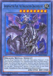 Amorphactor Pain, the Imagination Dracoverlord [SHVI-EN044] Super Rare | Galaxy Games LLC