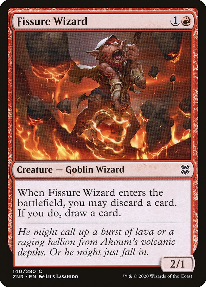 Fissure Wizard [Zendikar Rising] | Galaxy Games LLC