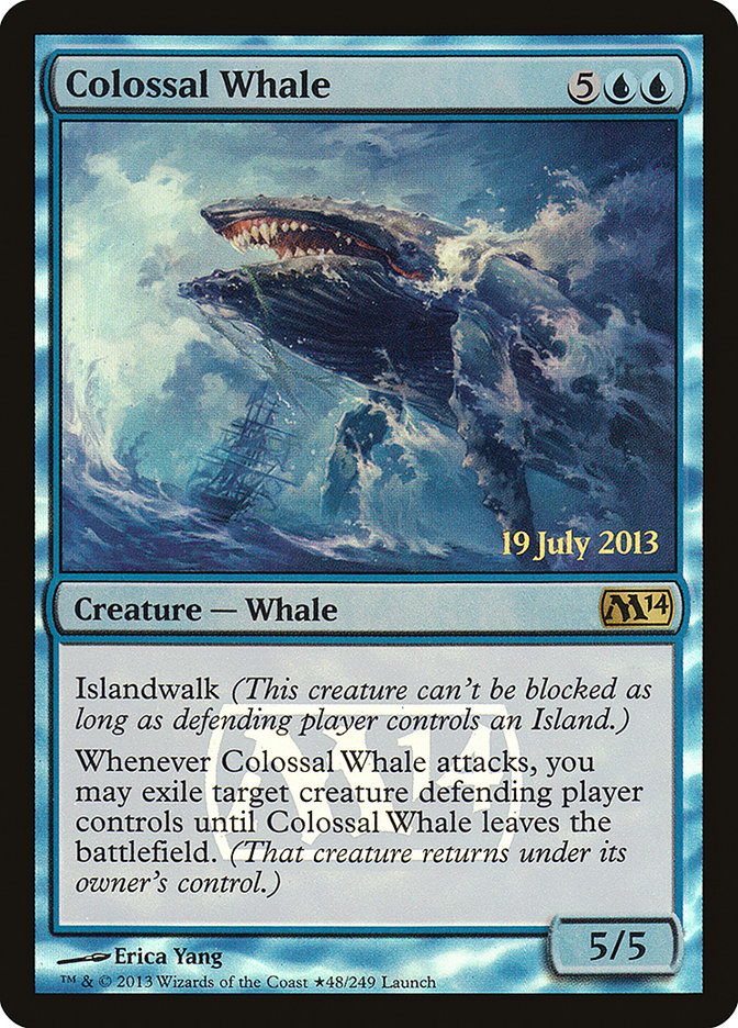 Colossal Whale [Magic 2014 Prerelease Promos] | Galaxy Games LLC