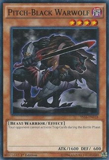 Pitch-Black Warwolf [YS16-EN018] Common | Galaxy Games LLC