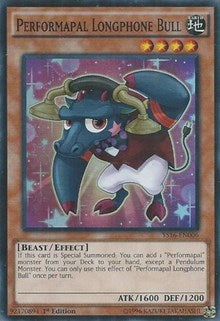 Performapal Longphone Bull [YS16-EN006] Super Rare | Galaxy Games LLC