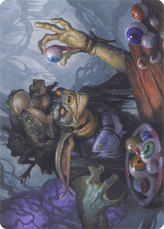 Warteye Witch // Warteye Witch [Modern Horizons Art Series] | Galaxy Games LLC