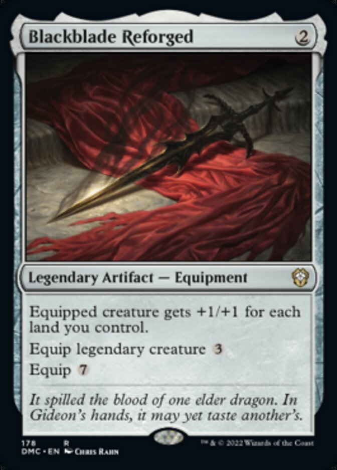 Blackblade Reforged [Dominaria United Commander] | Galaxy Games LLC