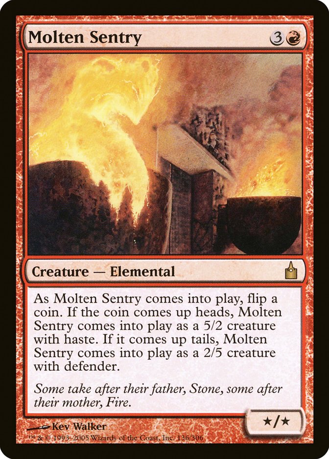 Molten Sentry [Ravnica: City of Guilds] | Galaxy Games LLC