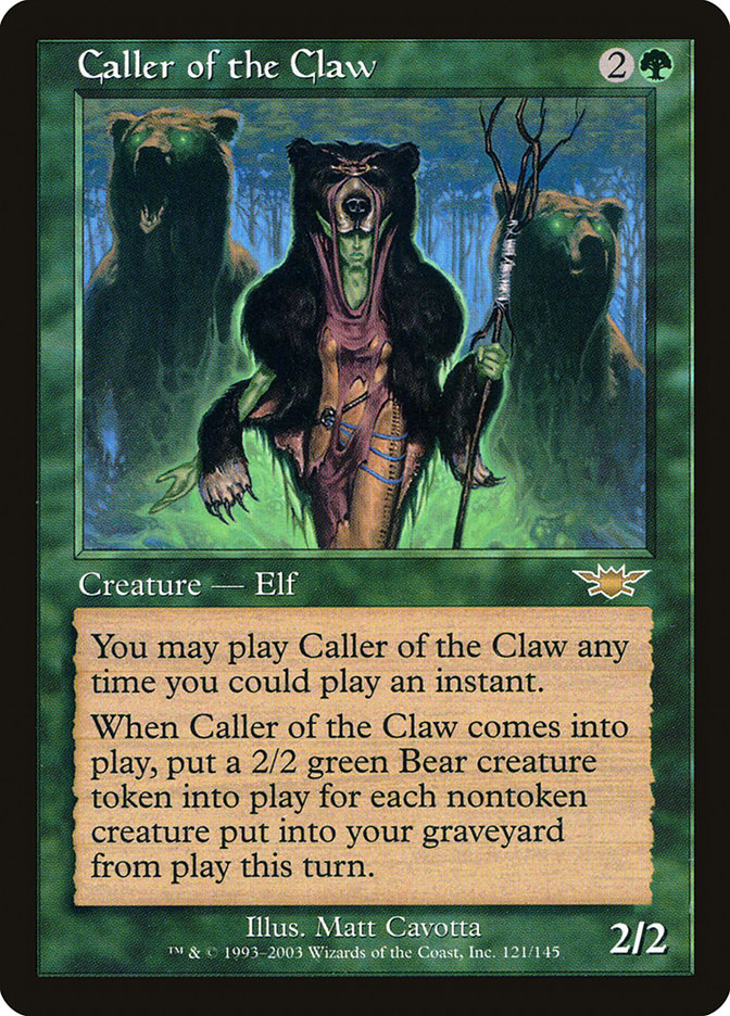 Caller of the Claw [Legions] | Galaxy Games LLC