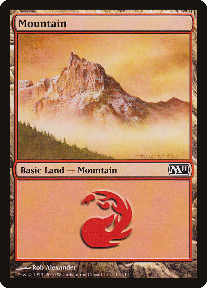 Mountain (242) [Magic 2011] | Galaxy Games LLC