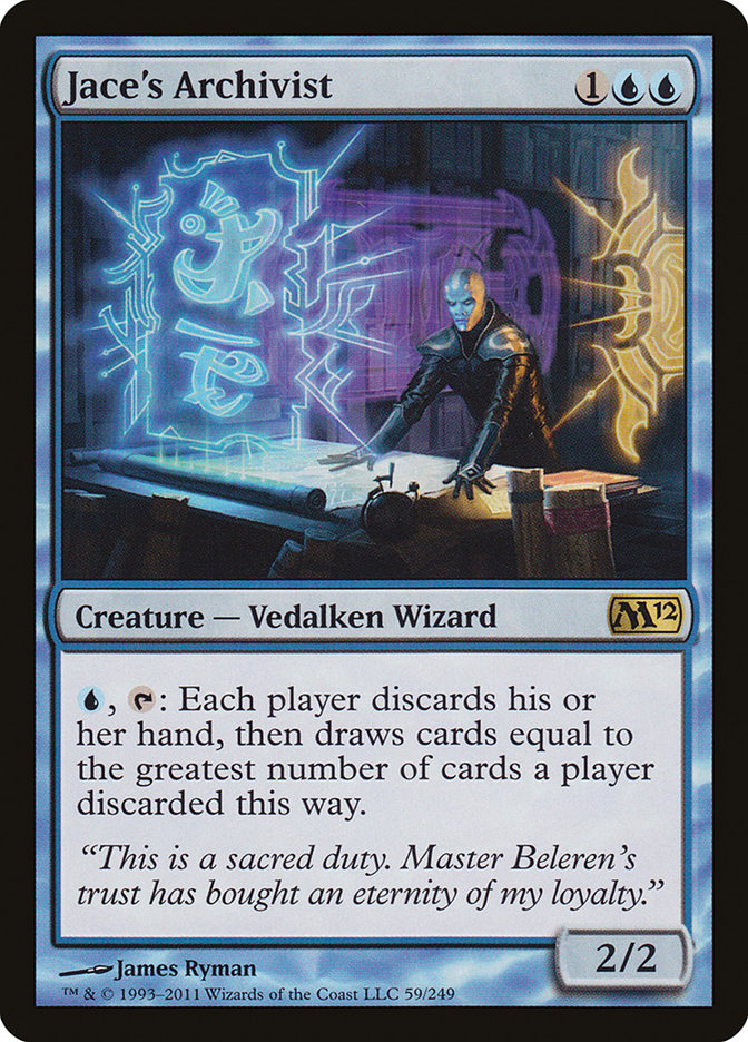 Jace's Archivist [Magic 2012] | Galaxy Games LLC
