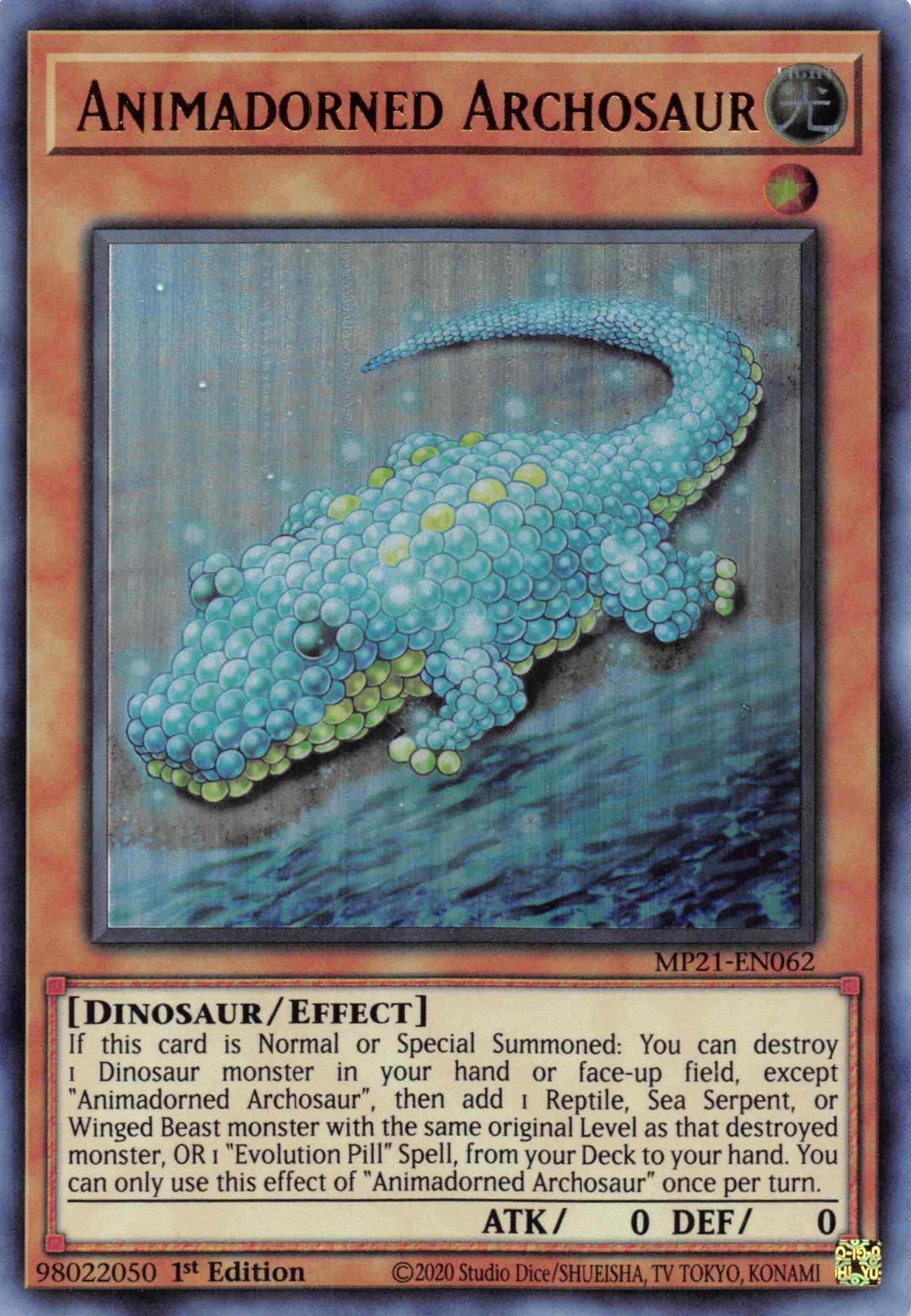 Animadorned Archosaur [MP21-EN062] Ultra Rare | Galaxy Games LLC