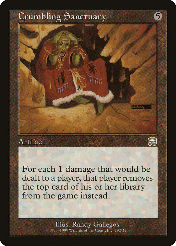 Crumbling Sanctuary [Mercadian Masques] | Galaxy Games LLC
