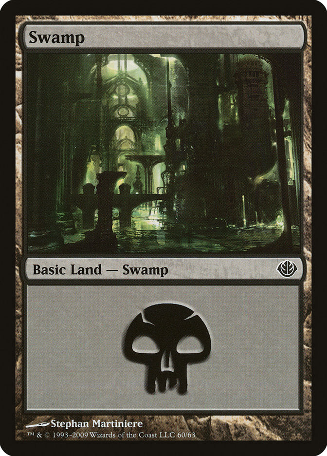 Swamp (60) [Duel Decks: Garruk vs. Liliana] | Galaxy Games LLC