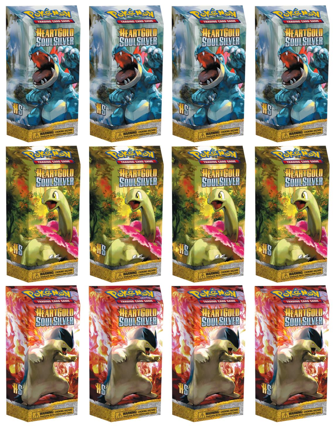 HeartGold & SoulSilver - Theme Deck Display | Galaxy Games LLC