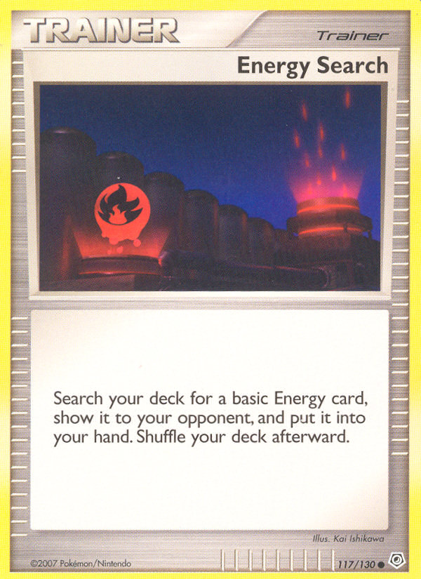Energy Search (117/130) [Diamond & Pearl: Base Set] | Galaxy Games LLC