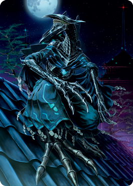 Jin-Gitaxias, Progress Tyrant Art Card [Kamigawa: Neon Dynasty Art Series] | Galaxy Games LLC
