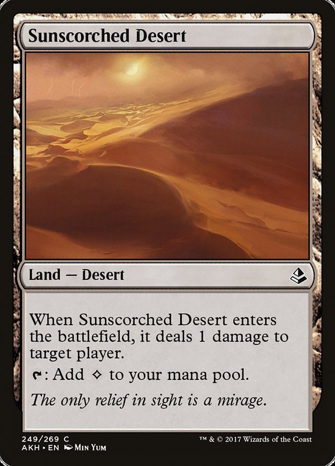 Sunscorched Desert [Amonkhet] | Galaxy Games LLC