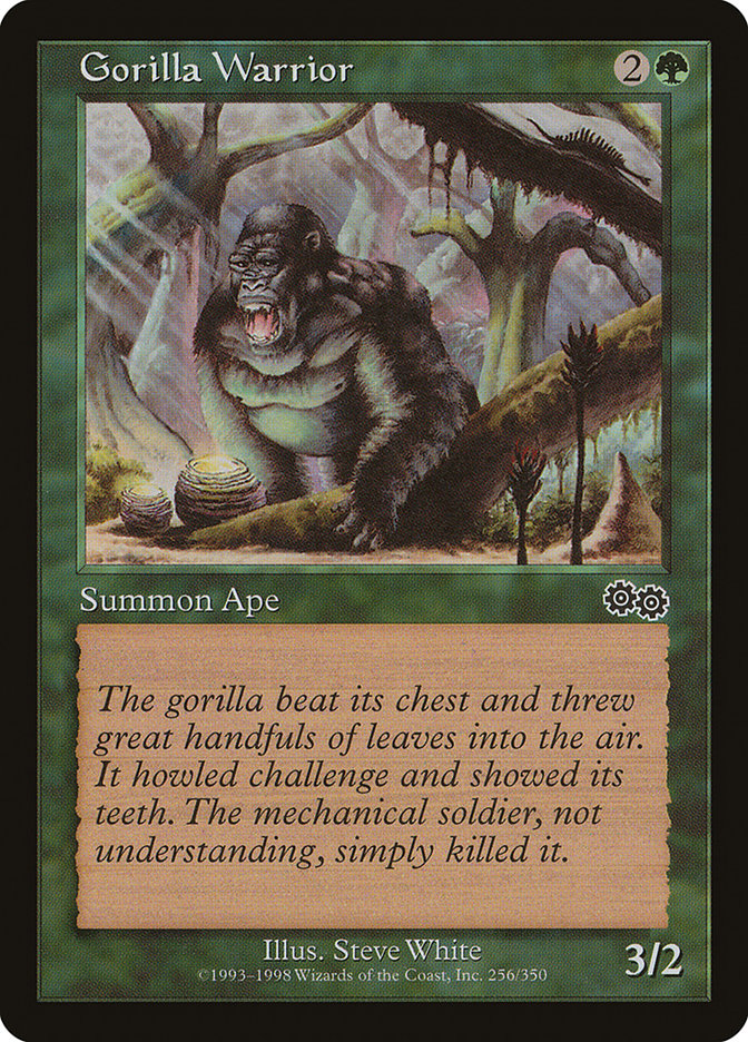 Gorilla Warrior [Urza's Saga] | Galaxy Games LLC