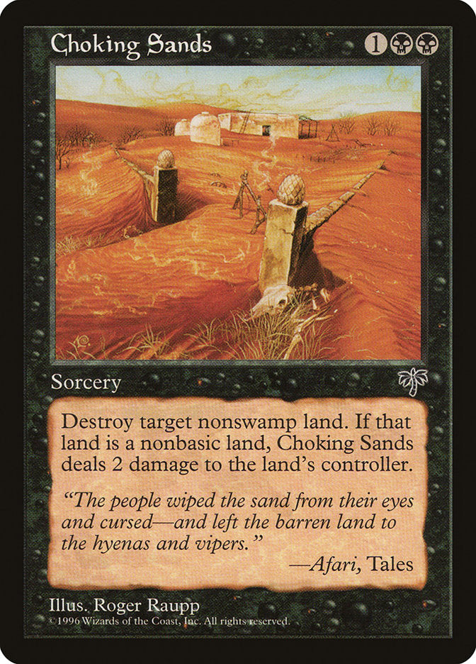 Choking Sands [Mirage] | Galaxy Games LLC