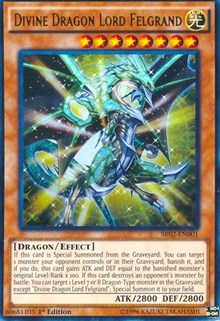 Divine Dragon Lord Felgrand [SR02-EN001] Ultra Rare | Galaxy Games LLC