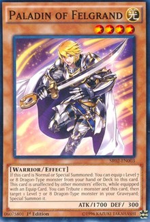 Paladin of Felgrand [SR02-EN003] Common | Galaxy Games LLC