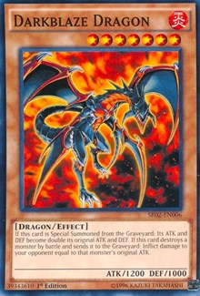 Darkblaze Dragon [SR02-EN006] Common | Galaxy Games LLC