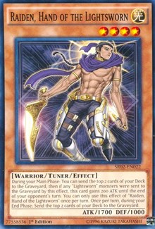 Raiden, Hand of the Lightsworn [SR02-EN022] Common | Galaxy Games LLC