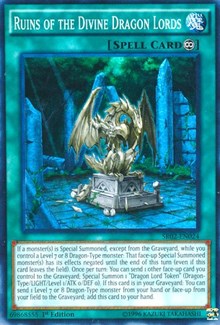 Ruins of the Divine Dragon Lords [SR02-EN024] Super Rare | Galaxy Games LLC