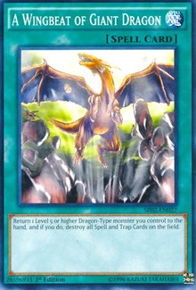 A Wingbeat of Giant Dragon [SR02-EN027] Common | Galaxy Games LLC