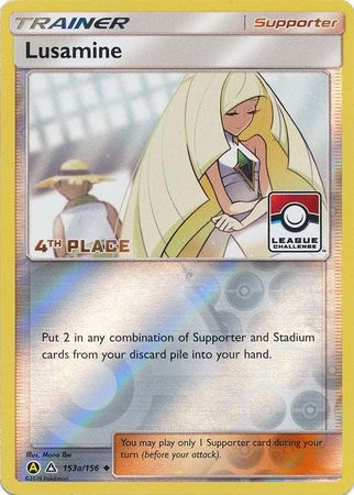 Lusamine (153a/156) (League Challenge Alt Art 4th Place) [Sun & Moon: Ultra Prism] | Galaxy Games LLC