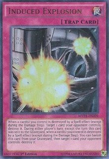 Induced Explosion [MVP1-EN009] Ultra Rare | Galaxy Games LLC