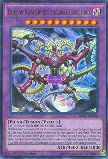 Crimson Nova Trinity the Dark Cubic Lord [MVP1-EN040] Ultra Rare | Galaxy Games LLC