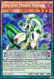 Odd-Eyes Mirage Dragon [DRL3-EN001] Secret Rare | Galaxy Games LLC