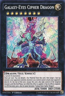 Galaxy-Eyes Cipher Dragon [DRL3-EN029] Secret Rare | Galaxy Games LLC