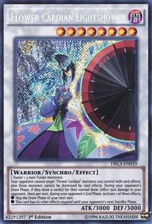 Flower Cardian Lightshower [DRL3-EN039] Secret Rare | Galaxy Games LLC