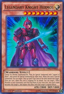 Legendary Knight Hermos [DRL3-EN062] Ultra Rare | Galaxy Games LLC