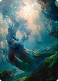 Forest 3 Art Card [Zendikar Rising Art Series] | Galaxy Games LLC