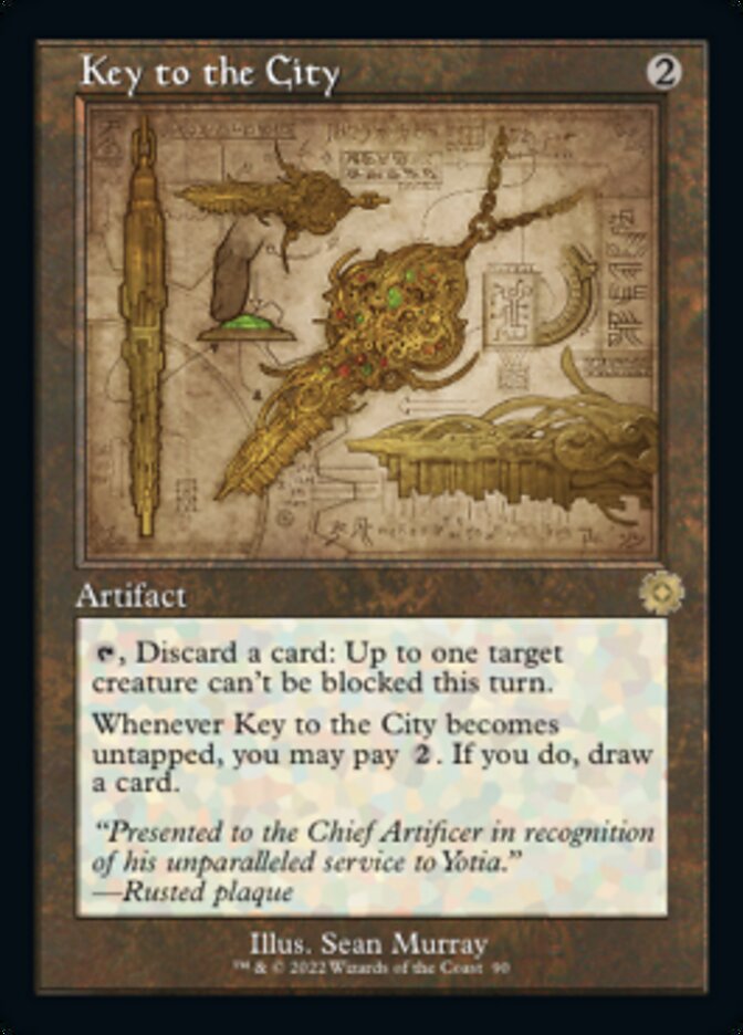 Key to the City (Retro Schematic) [The Brothers' War Retro Artifacts] | Galaxy Games LLC
