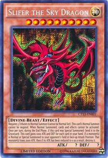 Slifer the Sky Dragon [CT13-EN001] Secret Rare | Galaxy Games LLC